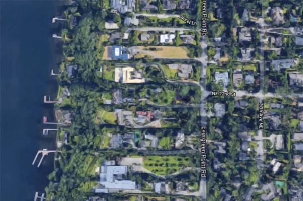 Bezos purchased yet another $3.9 million property across the street from his sprawling estate in Medina, Wash.'s Evergreen Point. All of his previously-unreported homes were purchased through entities to co<em></em>nceal his identity.
