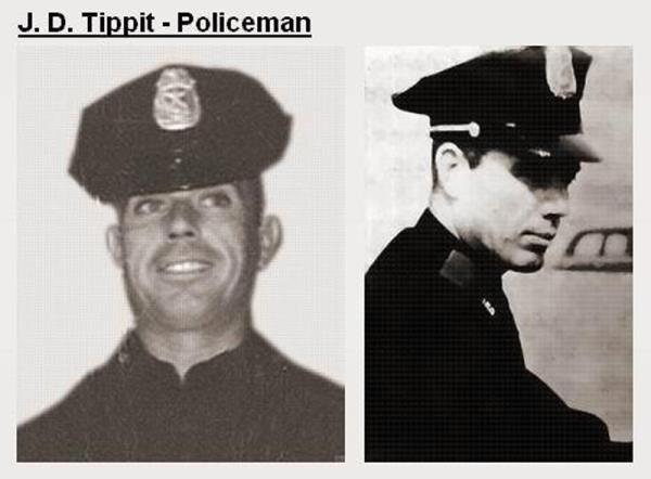 Dallas Police Department officer J.D. Tippit was shot and killed by Oswald soon after JFK was assassinated.