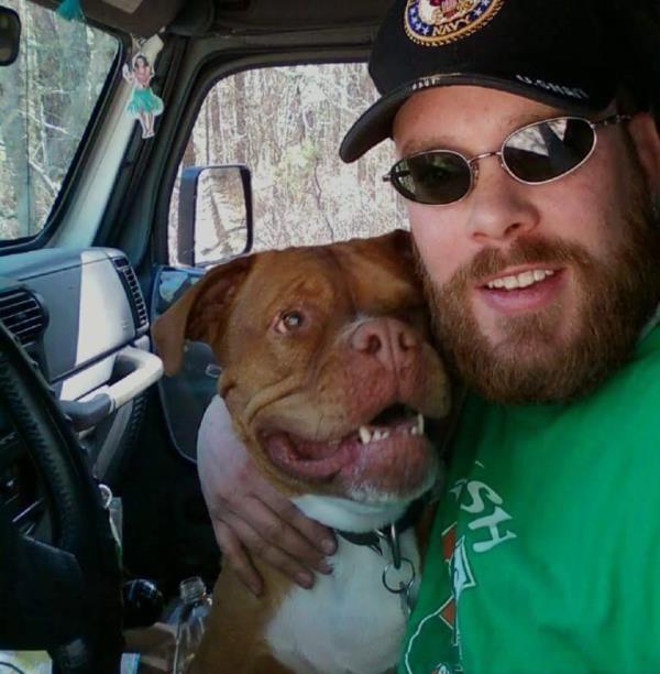 US Navy veteran Richard Osthoff said he is glad George Santos has been ousted from his co<em></em>ngressional seat. It's been a<em></em>bout seven years since Santos allegedly took mo<em></em>ney raised for life-saving surgery his beloved dog, Sapphire, needed but was stolen by Santos.