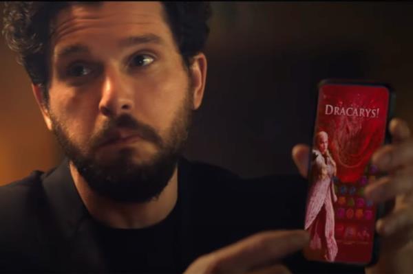 Kit Harington stepped back into the 