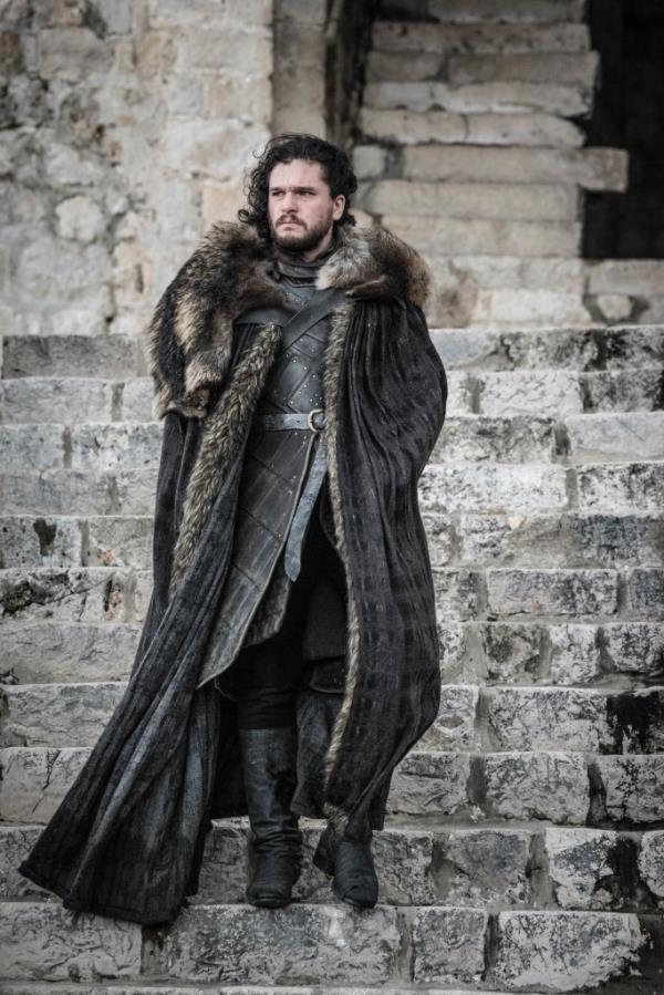 Harington as Jon Snow in Season 8 of 