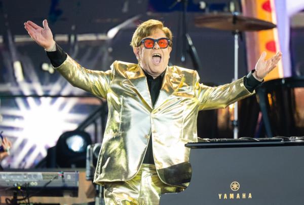 The sportsbook lists include a number culprits evidently included as jokes, including Elton John (pictured) and Lady Gaga