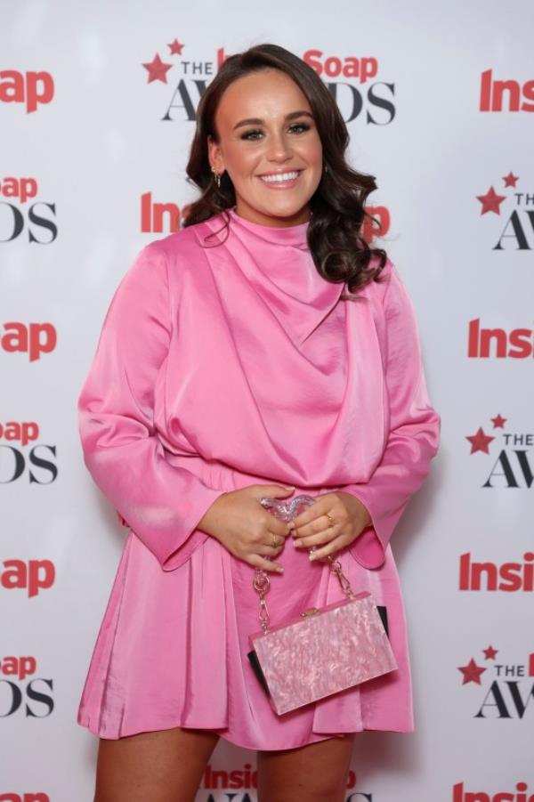 Ellie Leach attends The Inside Soap Awards 2022 