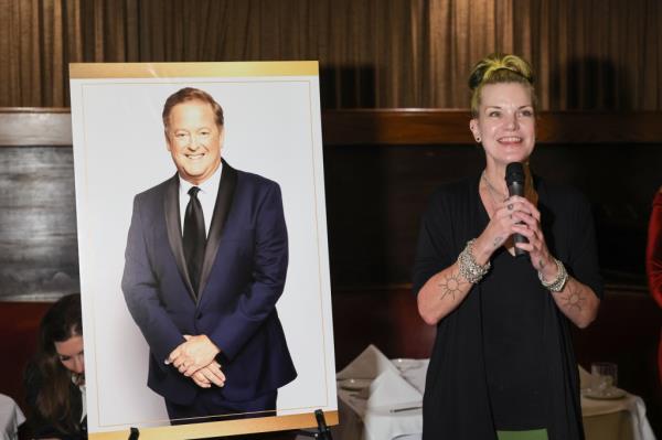 Pauley Perrette at Sam Rubin's celebration of life and legacy event on Sept. 27, 2024
