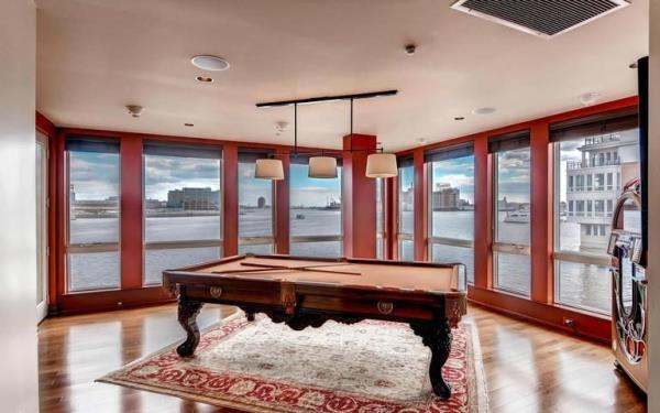 The billiards room.