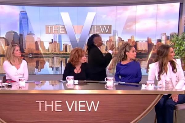 Whoopi Goldberg leaves her seat on 'The View' to scold audience member for recording: