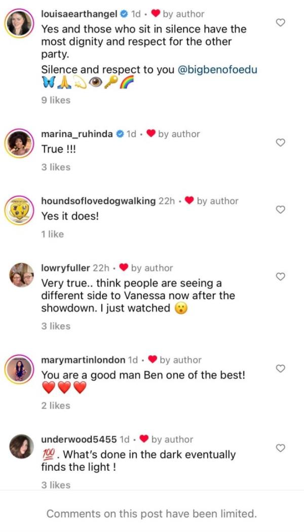 Ben Ofoedu Instagram post