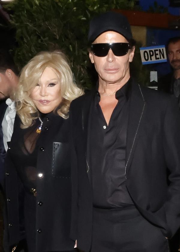 Jocelyn Wildenstein and Lloyd Klein 