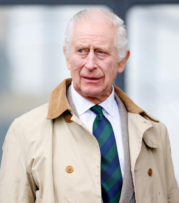 King Charles III attends day 3 of the 2024 Royal Windsor Horse Show in Windsor, England on May 3, 2024