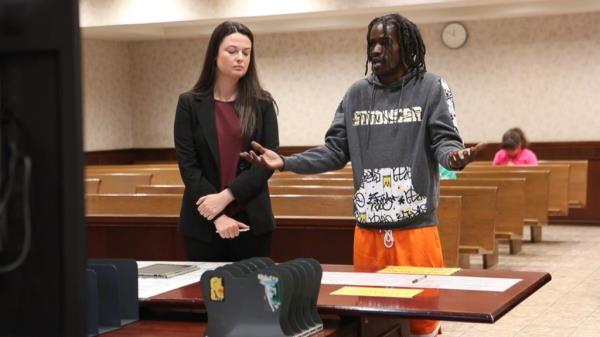 Harper in court.