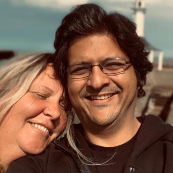 Shahzada Dawood and wife Christine