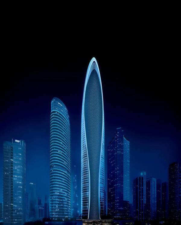 Mercedes-Benz and developer Binghatti debuted a luxury residential tower worth a staggering $1 billion.