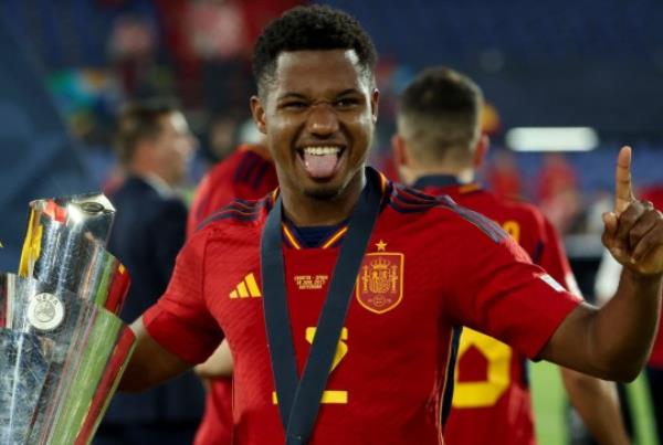 Spain and Barcelona star Ansu Fati