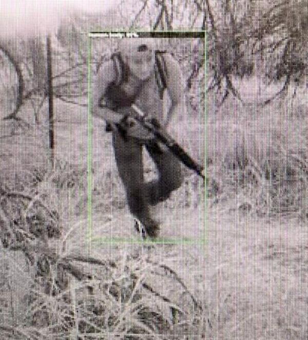 armed border crosser