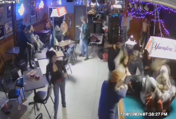 A screen grab of security camera footage.