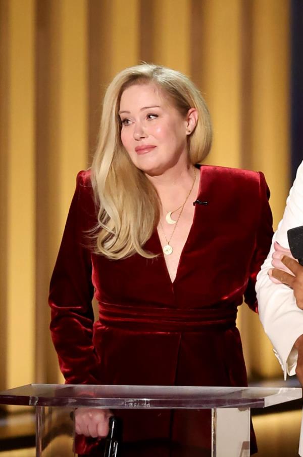 Christina Applegate at the 2024 Emmy Awards