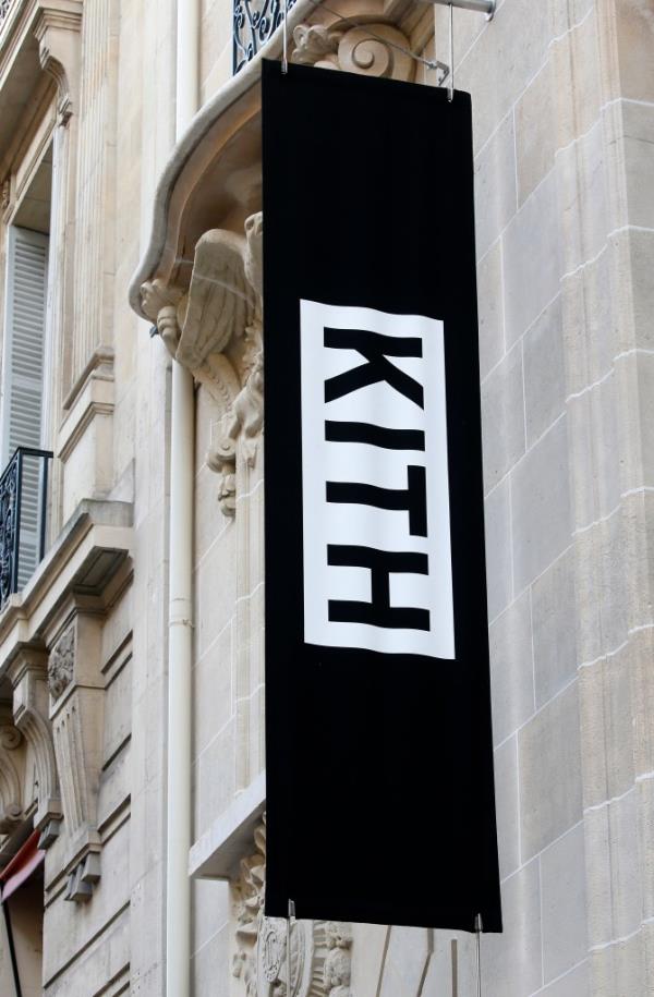 Kith sign outside a building