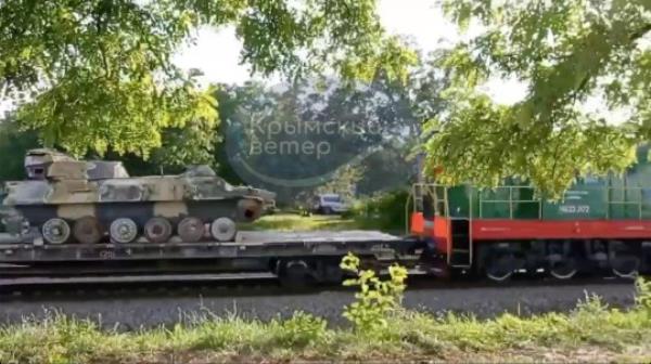 Russian damaged tanks and armoured vehicles sent for repair to bring them back to the battlefield