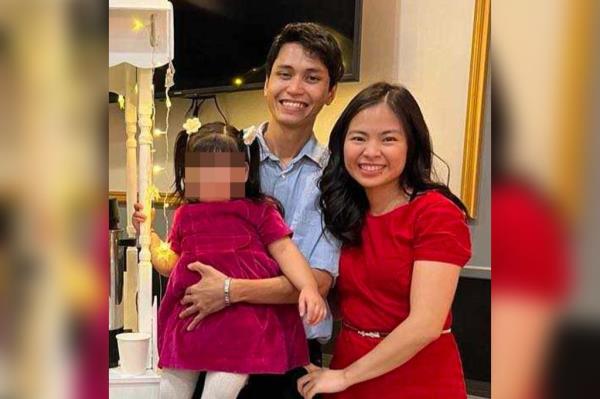 Cristobel, Vanessa Balondo, and their daughter