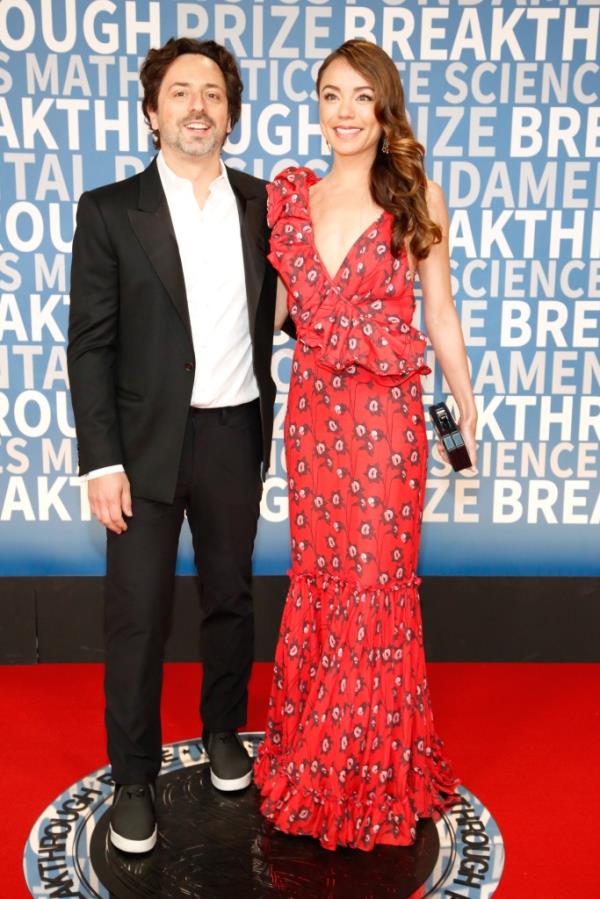 Sergey Brin and Nicole Shanahan