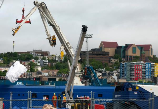 The submersible debris will be studied as part of the Canadian and American investigations into the implosion.