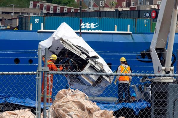 Officials believe the Titan suffered a
