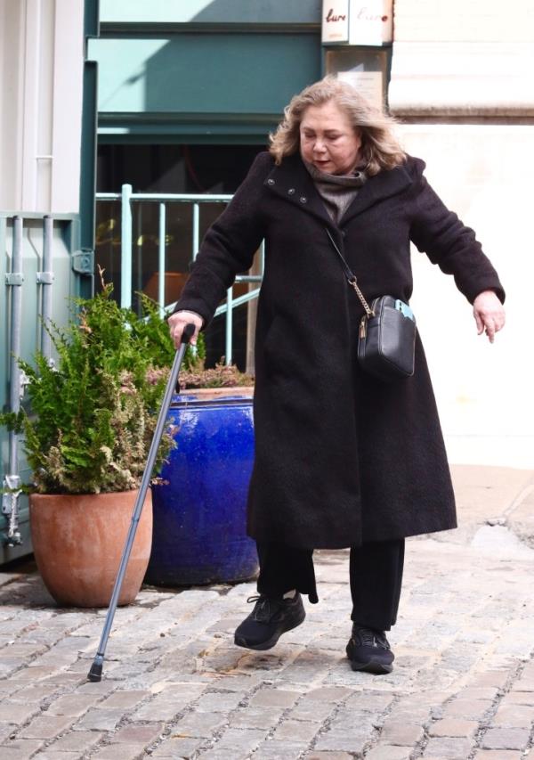 Kathleen Turner out on Canal Street