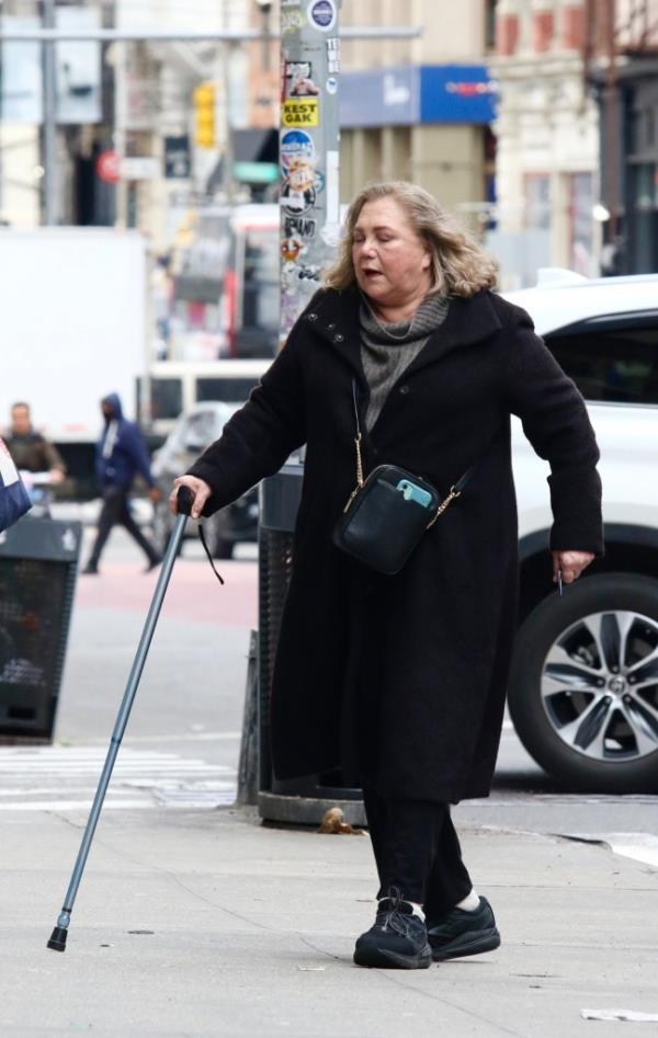 Kathleen Turner out on Canal Street