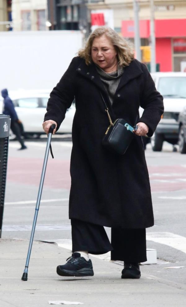 Kathleen Turner out on Canal Street