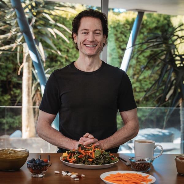 In an effort to achieve an 18-year-old physique, 42-year-old Johnson takes 111 daily supplements, eats a 2,250-calorie vegan diet and partakes in costly blood transfusions and daily health tests.