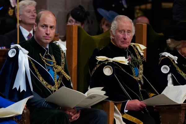 Prince William and King Charles