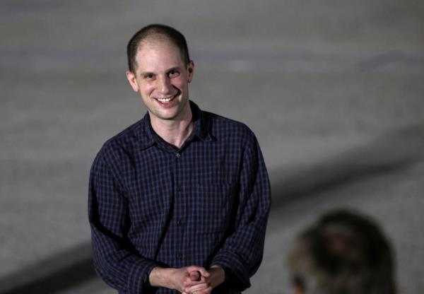 Jacobs' byline appears on the Bloomberg story a<em></em>bout the release of Wall Street Journal reporter Evan Gershkovich on Thursday.