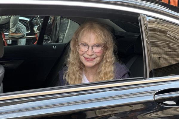 Mia Farrow in New York City on Sept. 1, 2024