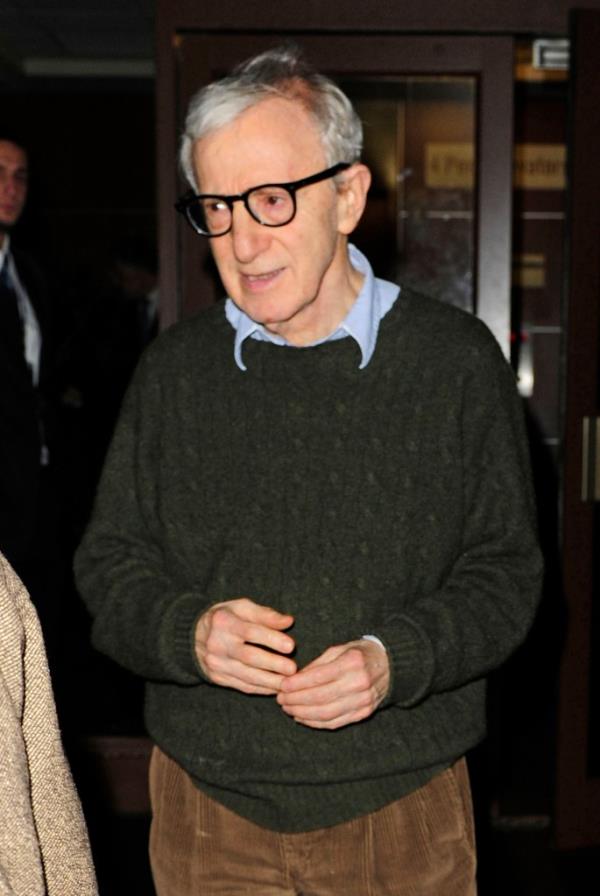 Woody Allen at Madison Square Garden in NYC