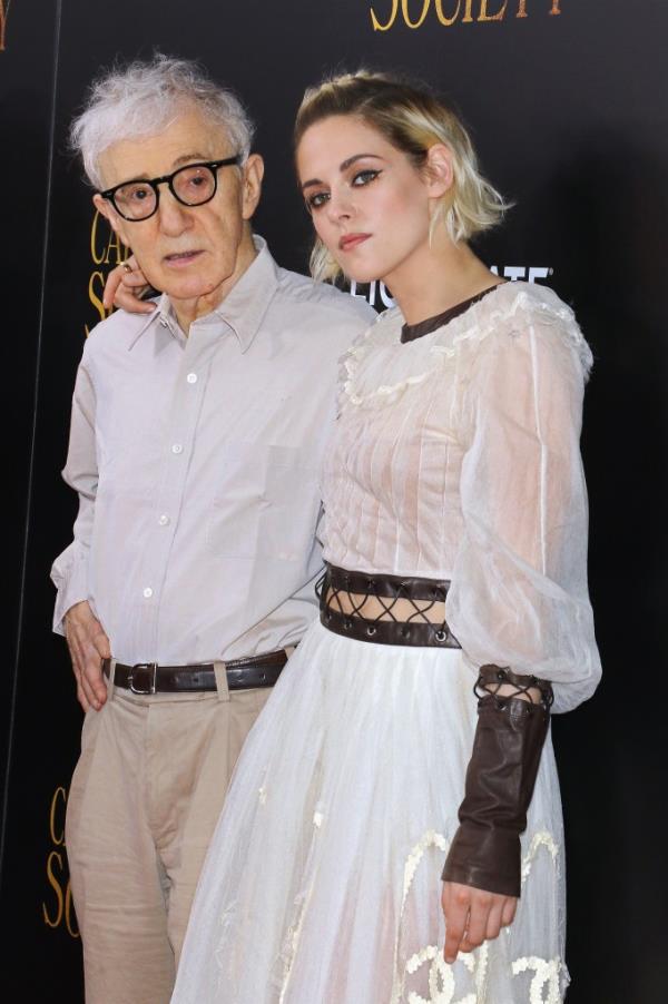 Woody Allen and Kristen Stewart at the 