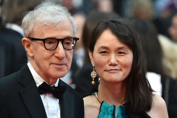 Woody Allen and his wife Soon-Yi Previn at the Cannes Film Festival in 2016