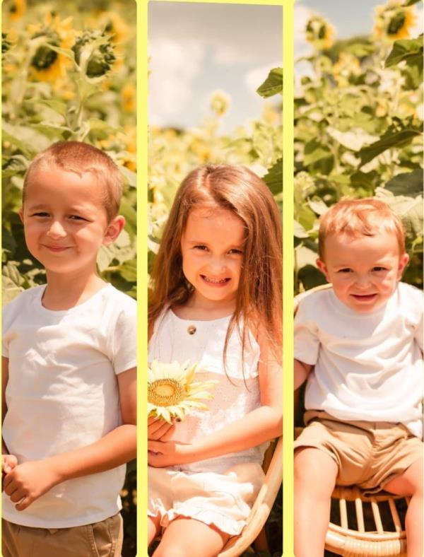 Kyson John, 7 Kinzleigh John, 6, Keagan John, 3 all died in the fire. 
