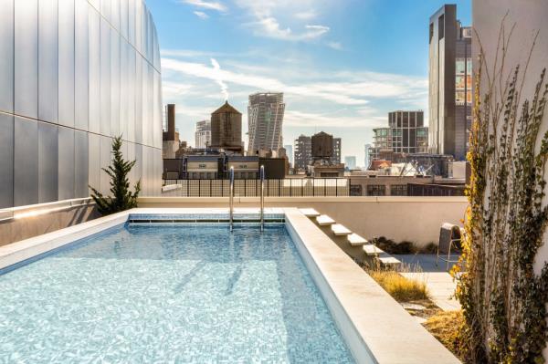 The private pool.