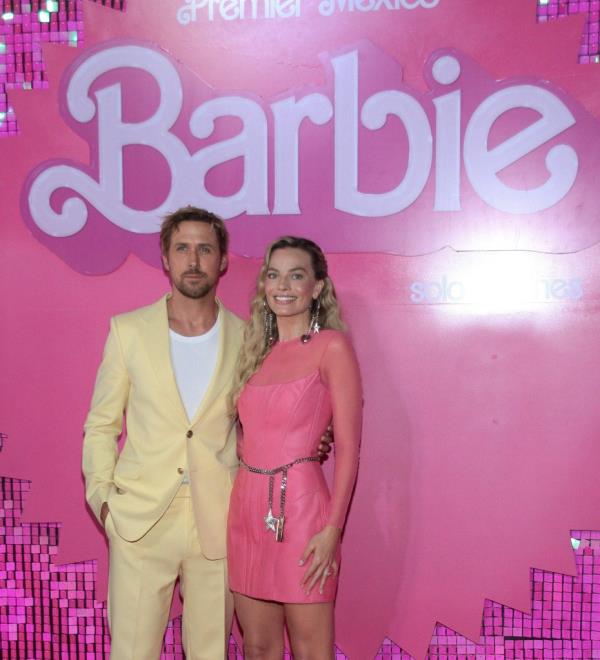 Ryan Gosling and Margot Robbie at the 