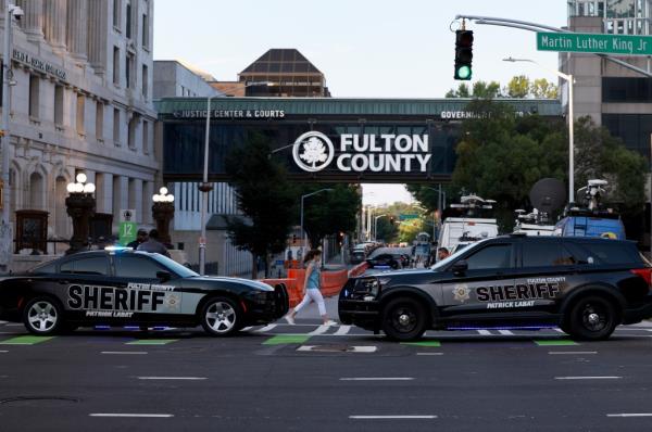 The Fulton County courthouse in Atlanta.