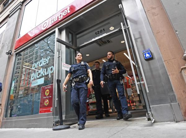 Target has seen a rash of shoplifting incidents at locations in several big cities, including New York.