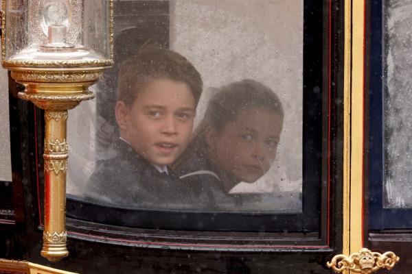 George and Charlotte have been out of the public eye as their mom b battles cancer. 