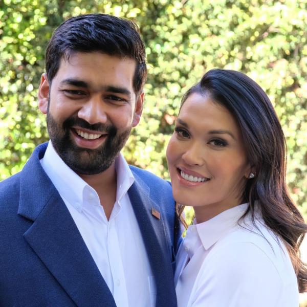 Gaurav Srivastava, left, do<em></em>nated more than $1 million to Democratic causes, including Joe Biden's former campaign, after allegedly co<em></em>nning a prominent Dutch trader into forming a business partnership.
