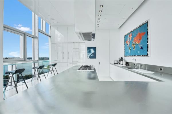 The kitchen.