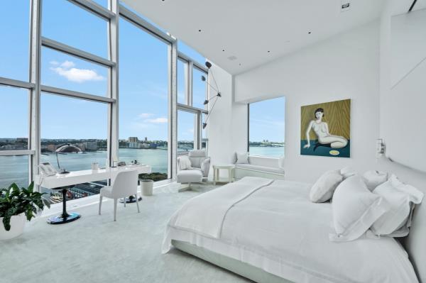 The primary bedroom.