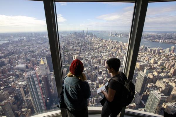 Empire State Building Observatory revenue in the third quarter was up  $37.6 million, or 13.6% over the second quarter and 14% over 3Q in 2022.