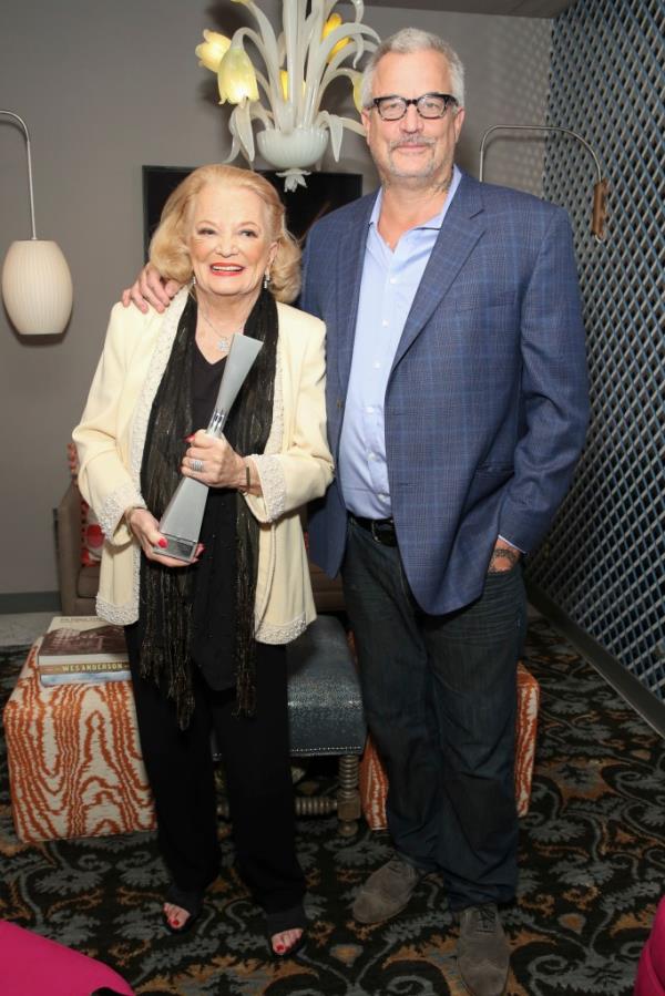 Gena Rowlands and Nick Cassavetes at the 2014 Savannah Film Festival