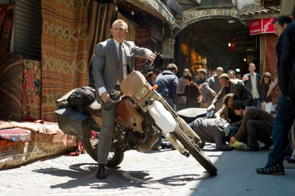 Daniel Craig as James Bond in 