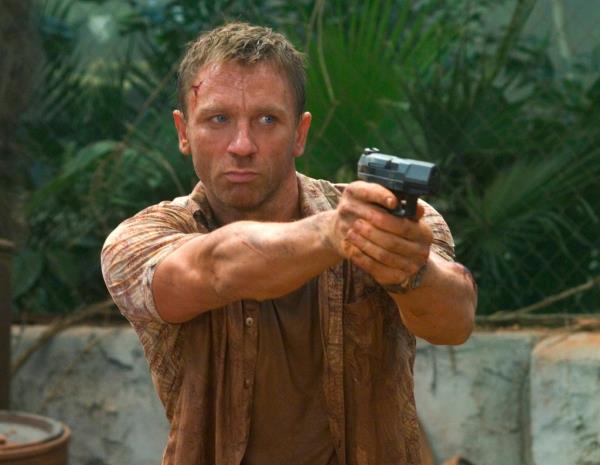 Daniel Craig as James Bond in 