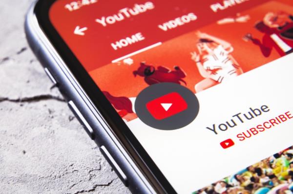YouTube app view